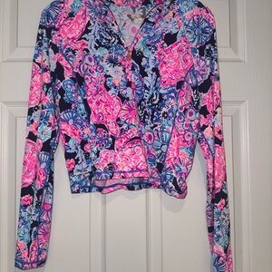 Lilly Pulitzer Crop Luxletic Top